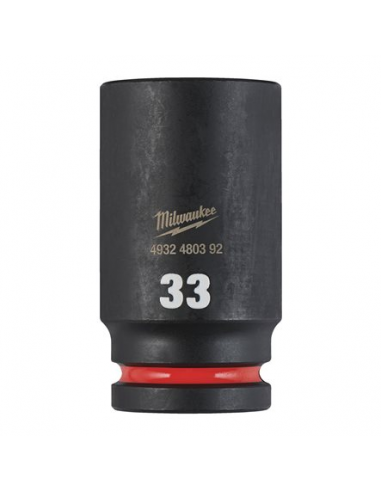 MILWAUKEE CARRACA IMPACTO 3/4" VASO LARGO 6C.33 mm.