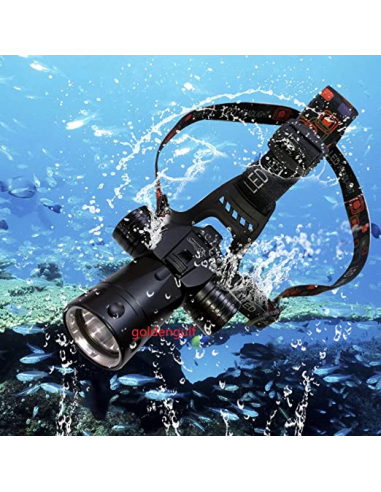 LINTERNA LED IMPERMEABLE BUCEO 1800 LUMENES