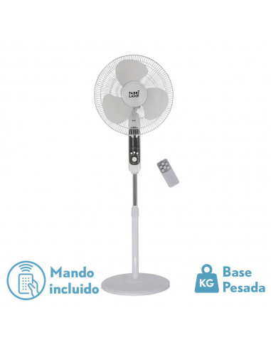 FABRILAMP PALI STAND VENTILADOR 4 LÂMINAS 43CM 45W BRANCO