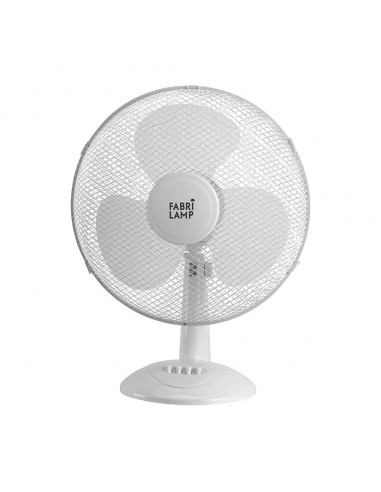 FABRILAMP VENTILADOR DE MESA CAPE 3 LÂMINAS 43CM 40W BRANCO