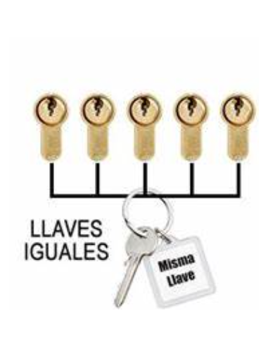 CAYS LLAVES IGUALES SEGUN MUESTRA