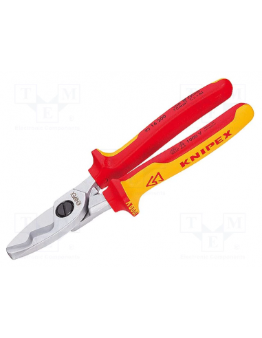 KNIPEX 1000V.ALICATE CORTE CORTE LATERAL CABLE COBRE/ALUMINIO+ 200