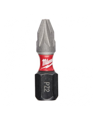 MILWAUKEE PUNTA DESTORNILLADOR 1/4" POZIDRIV 2*25 (2 U.