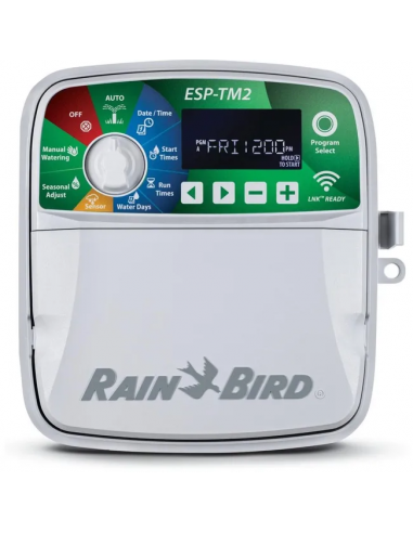 PROGRAMADOR RAINBIRD 6 ESTAÇÕES WIFI INTERIORES ESP-TM2