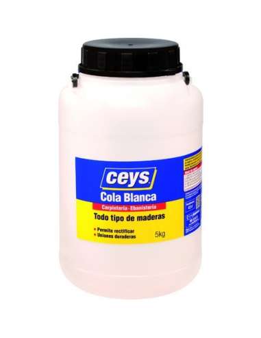 CEYS COLA BLANCA BIDON 5 KG.