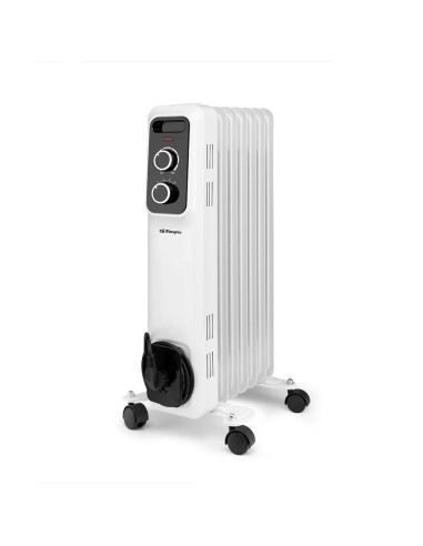 RADIADOR DE ÓLEO DE FOGÃO ORBEGOZO 7 ELEMENTOS 1500 W.RS1500