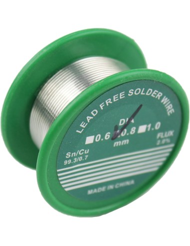 LEAD-FREE SOLDER TIN 0.8 mm (ROLL 20 GR.