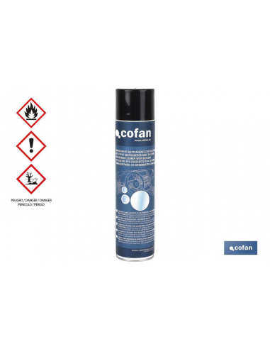 COFAN SPRAY 600 ML.LIMPIASALPICADERO SILICONA