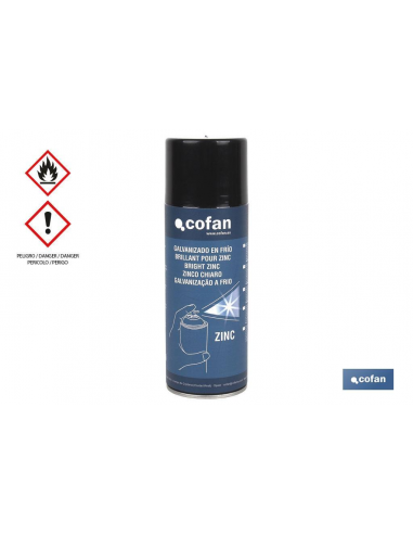 COFAN SPRAY 400ML.GALVANIZANTE EN FRIO