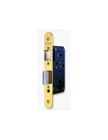 BATON LOCK 3520 50 85 MORTISE MADEIRA PUXADOR REDONDO/PALETE 23 HL.