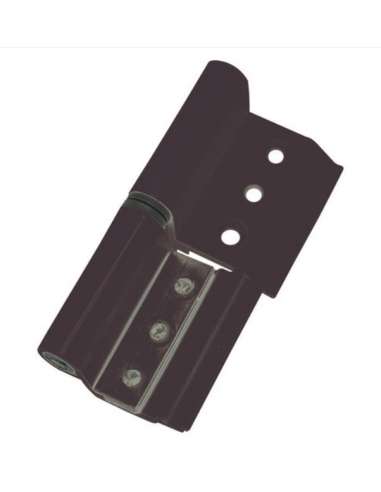 BISAGRA VENTANA ALUMINIO 100 EURO NEGRA DCHA HP008A