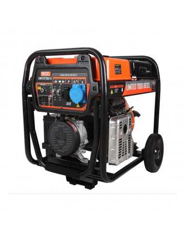 GENERGY GENERADOR DIESEL LIMITED 7000 6500W.ARRANQUE ELECTRICO