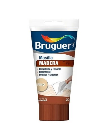 BRUGUER EMPLASTE MADERA CAOBA TUBO