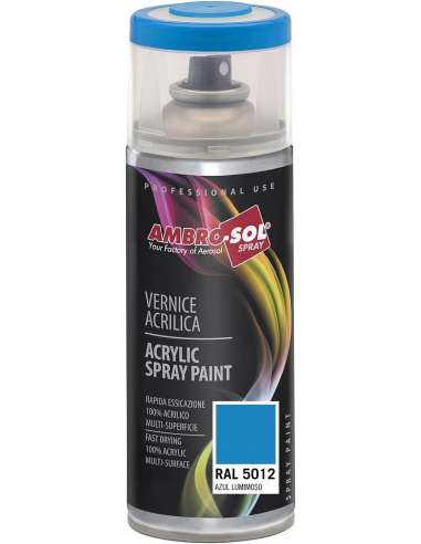 AMBRO-SOL SPRAY 400 PINTURA ACRILICA 5012 AZUL CLARO