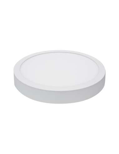 PANEL LED SUPERFICIE REDONDO 178 12W 6500K DIA BLANCO DOWNLIGHT