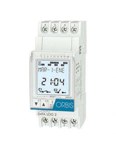 ORBIS INTERRUPTOR PROGRAMADOR HORARIO CUADRO DIGITAL DATALOG2