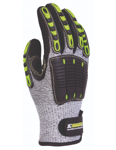 3L GUANTES HAMMERFLEX ANTICORTE NITRILO FIBRA SINTETICA ANTICORTE ANTIIMPACTOS  8 M.