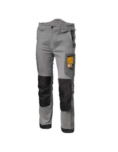 3L PANTALON FLEXWORK CORDURA GRIS RODILLLAS NEGRO MULTIBOLSILLOS L