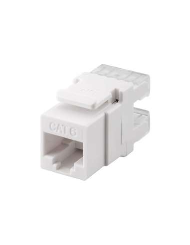 CLAVIJA HEMBRA PLASTICO RJ45 CAT.6 VIAS