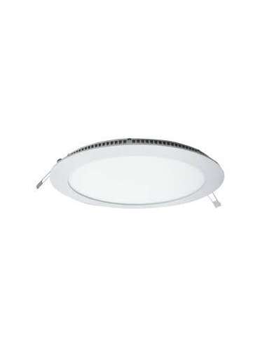 PANEL LED EMPOTRAR REDONDO 200 20W.4000K.DIA BLANCO DOWNLIGHT