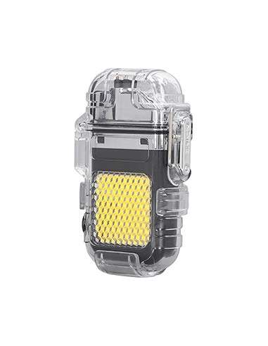 HEPO.LINTERNA LED COBRE CARGABLE MECHERO 3 W.