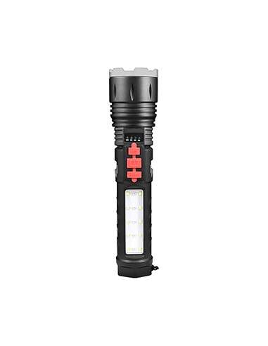 HEPO.LINTERNA LED RECARGABLE TUBULAR/FRONTAL DOMINATOR 20W.