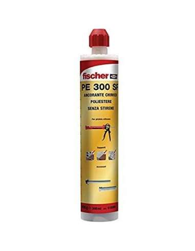 CARTUCHO RESINA FISCHER FIS P PLUS 300 ML.