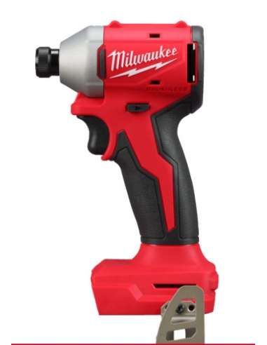 CHAVE DE FENDA DE IMPACTO MILWAUKEE 18V.H.1/4" COM BATERIA M18 BLIDRC-0