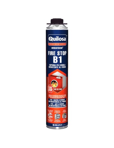 QUILOSA ESPUMA ORBAFOAM SPRAY FIRE TOP B1 PARA PISTOLA BOTE 750 ML.