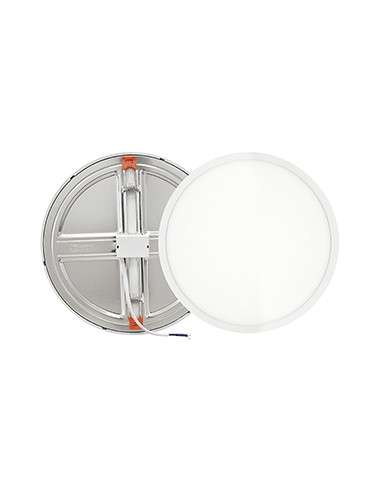 PAINEL LED REDONDO EMBUTIDO 180 18W.6000K AJUSTÁVEL DIA BRANCO DOWNLIGHT