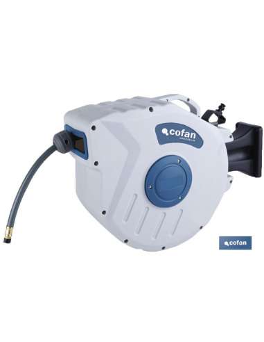 COFAN ENROLLADOR MANGUERA AIRE PARED 9.5*15 mm.15 M.