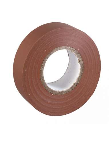 CINTA AISLANTE 19 mm.*20 M.MARRON