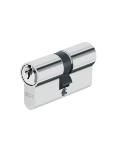 ABUS BOMBILLO E50 SERRETA 40+40 15 NIQUEL