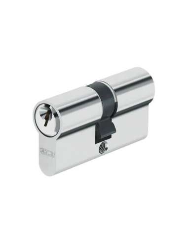 ABUS BOMBILLO E50 SERRETA 40+40 15 NIQUEL