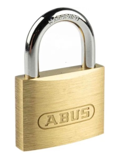 CADEADO ABUS 713 LATÃO 25 mm.