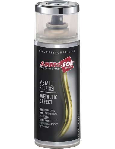 AMBRO-SOL SPRAY 400 PINTURA EFECTO PLATA ESPEJO