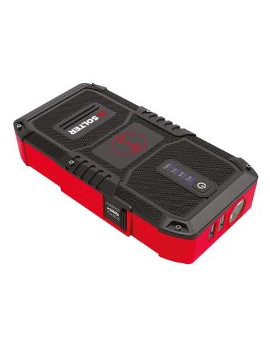 SOLTER ARRANCADOR LITHIUM LT-13 12 V.10000 mAh 37 Wh.