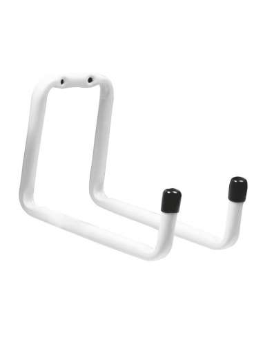 SUPORTE AMIG PAREDE DUPLA BICICLETA 175*12 mm.BRANCO 757