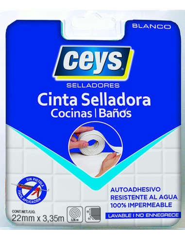 CEYS SELLACEYS HOGAR CINTA 22 mm.*3.5 M.(BLISTER