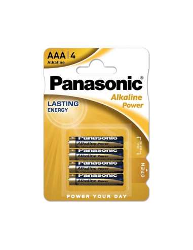 PANASONIC PILA ALCALINA LR03 AAA (4 U.