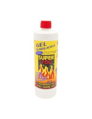 SUPERFOC GEL ENCENDIDO (BOTE 1000 ML.