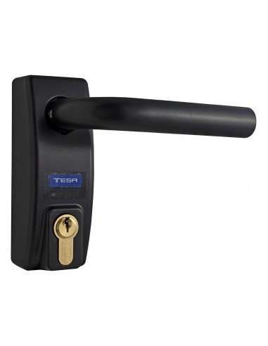 TESA ANTIPANIC EXTERIOR HANDLE WITH T5 BLACK BULB MMODMBT5NE