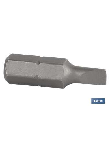 COFAN PUNTA DESTORNILLADOR 5/16" GOLPE PLANO 0.5*30