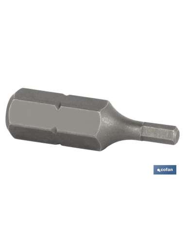 COFAN PUNTA DESTORNILLADOR 5/16" GOLPE ALLEN .5*30