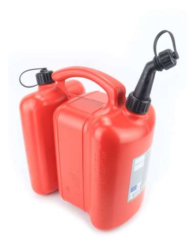 MADER BIDON PLASTICO COMBUSTIBLE DOBLE 6+3 L.