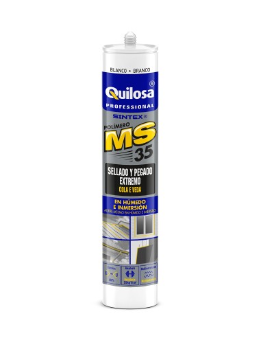 QUILOSA MS35 POLIMERO TOTAL TRANSPARENTE (CARTUCHO 280 ML