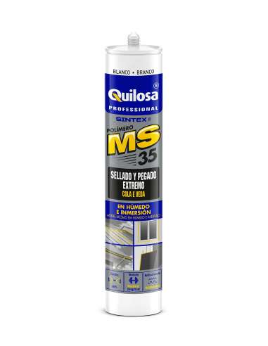 QUILOSA MS35 POLIMERO TOTAL BLANCO (TUBO 300 ML.