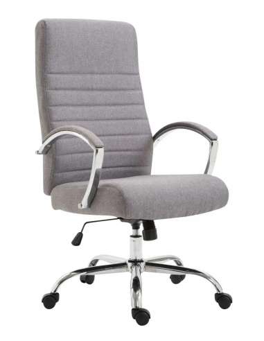 SILLON OFICINA XL VALAIS TELA GRIS