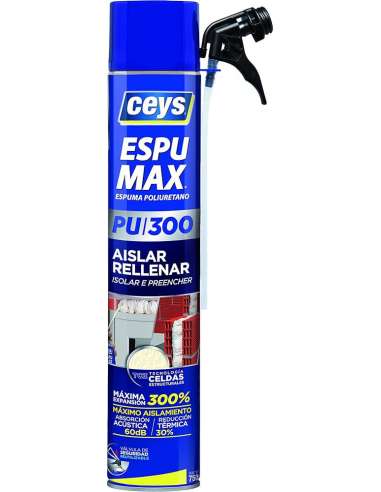 CEYS ESPUMAX AISLAMIENTO Y RELLENO (TUBO CANULA 750 ML