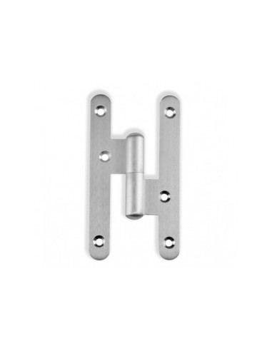 NULACVI STAINLESS STEEL ROUND EDGE HINGE STRAIGHT FINISH 10 RIGHT 406